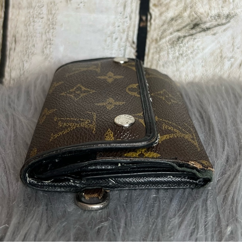 LOUIS VUITTON - monogram Macassar tri fold wallet - Picture 4 of 16